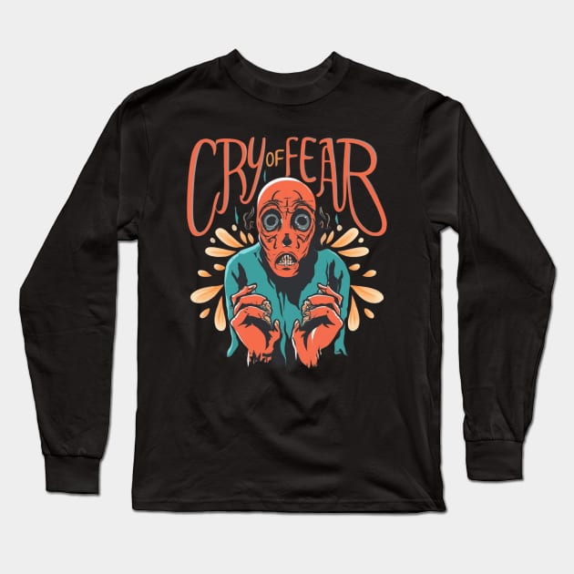 Cry of Fear: Echoed Despair Long Sleeve T-Shirt by AmazinfArt